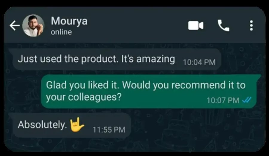 Mourya message